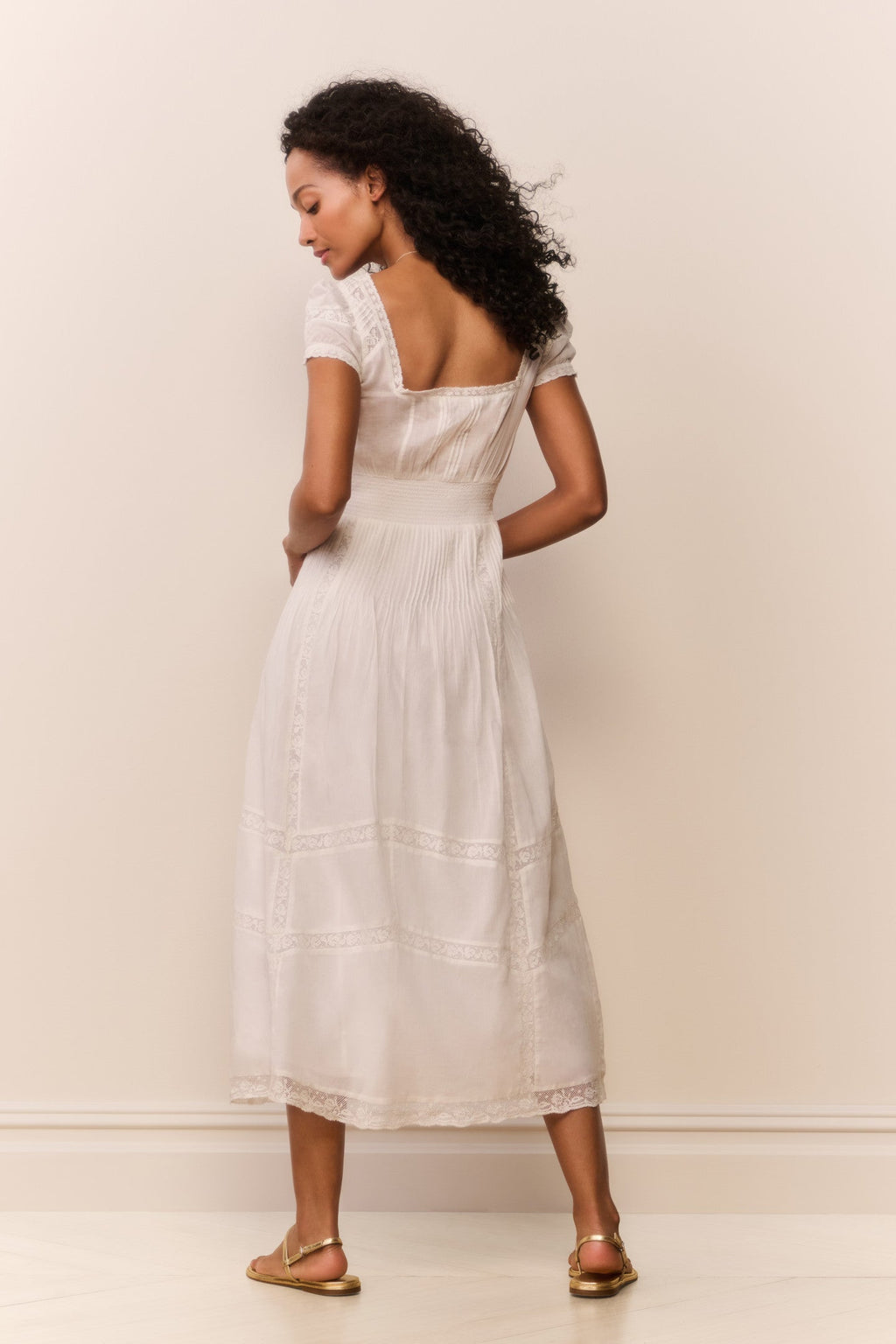 Suvi Heritage Midi Dress