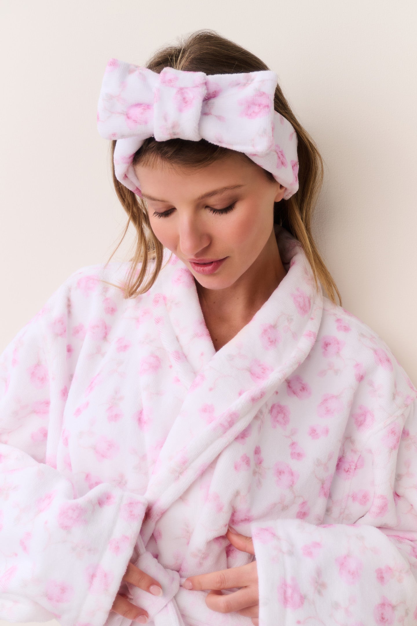 Bow Face Wash Beauty Headband - STERLING DUSK