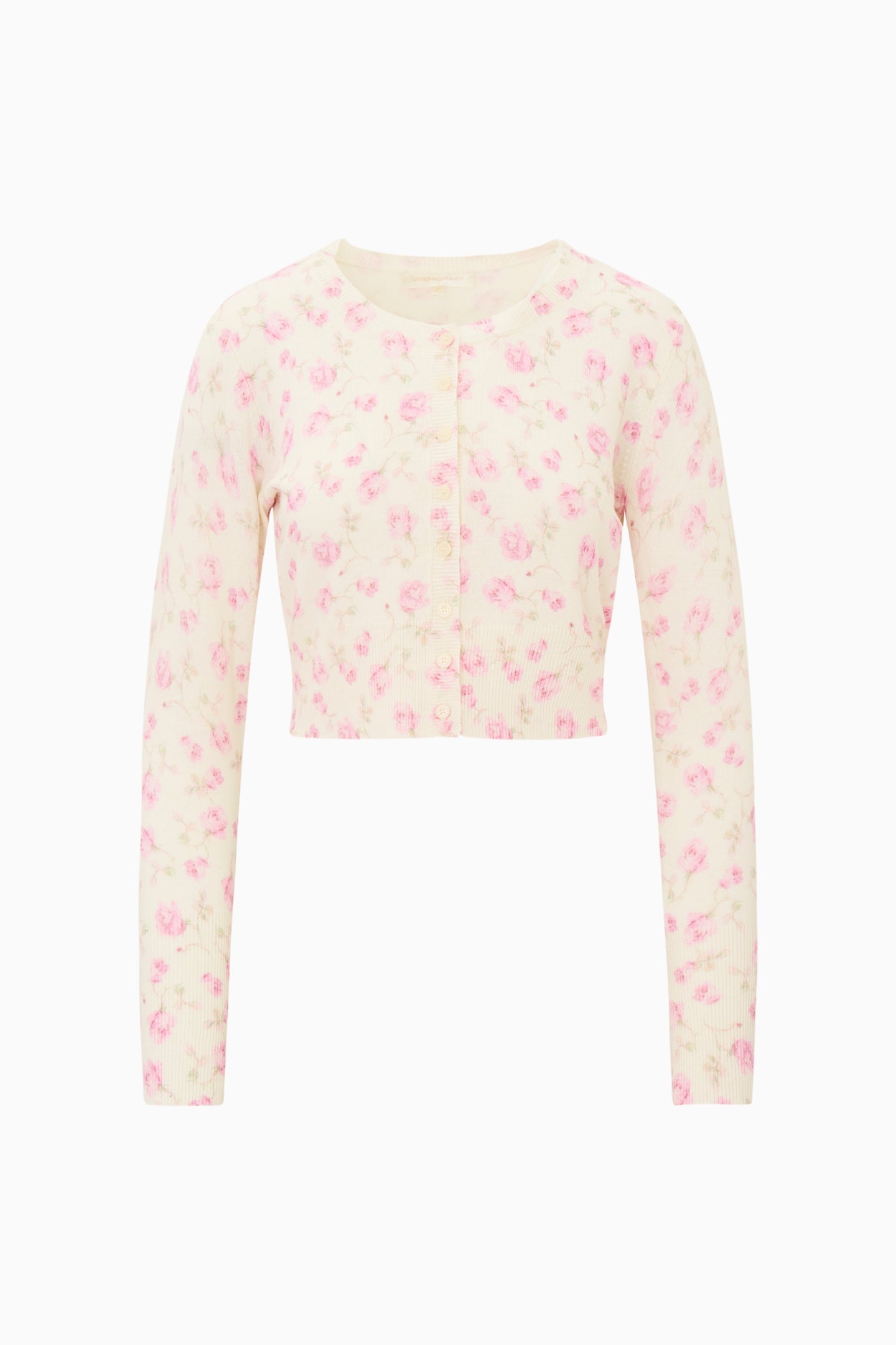Adeanne Heirloom Print Cotton Cardigan - STERLING DUSK