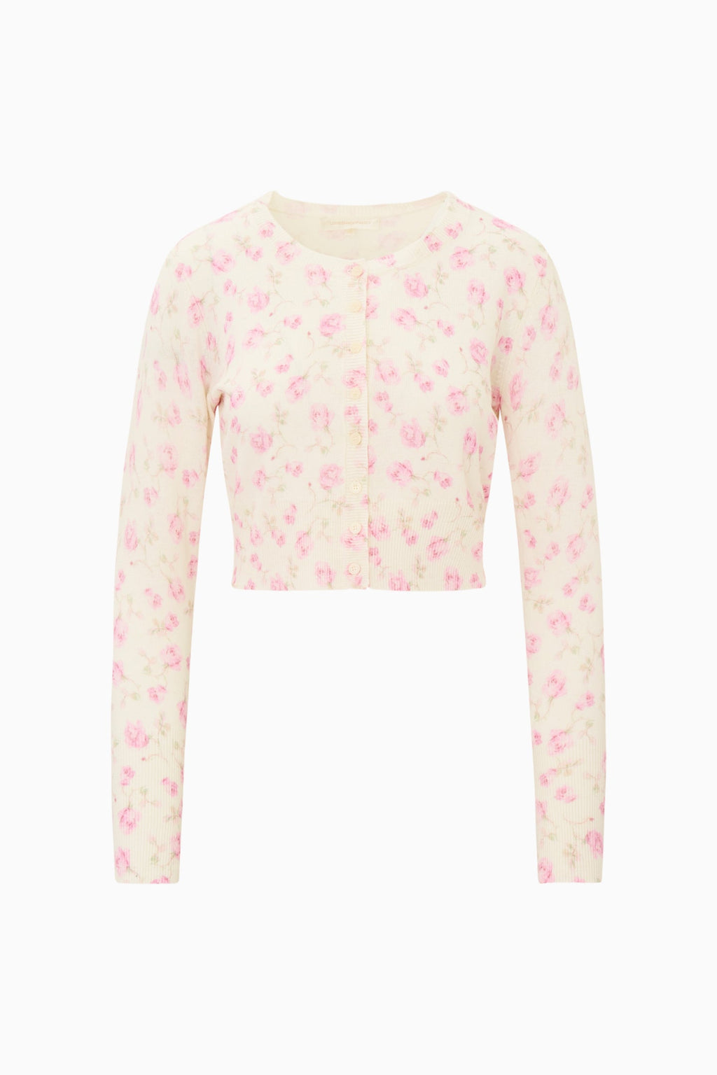 Adeanne Heirloom Print Cotton Cardigan
