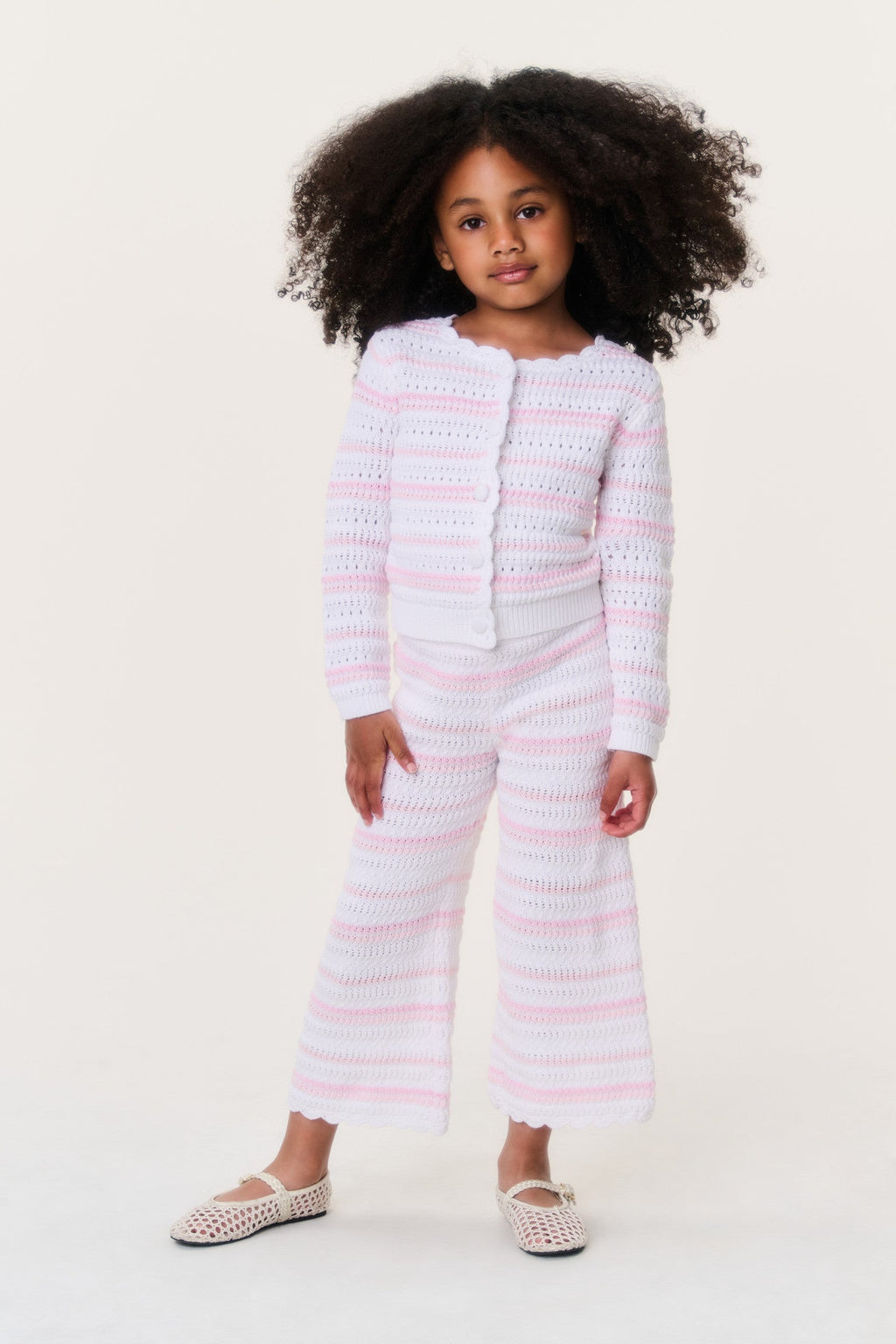 Little Girls Amarilly Crochet Cardigan