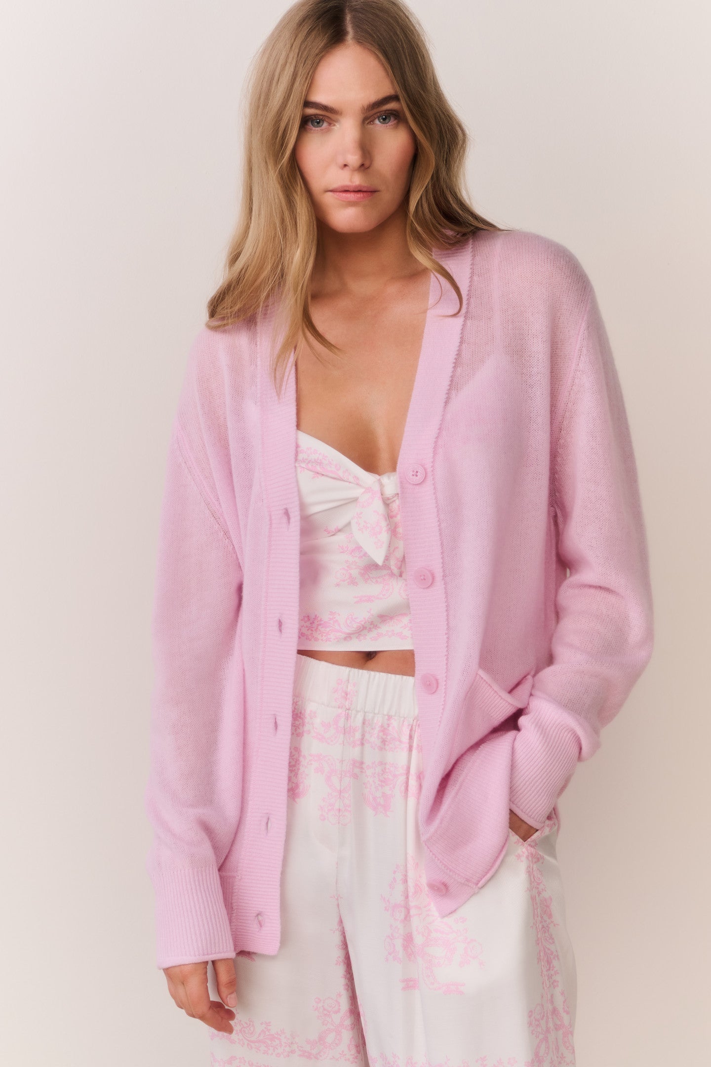 Applene Lightweight Cashmere Cardigan