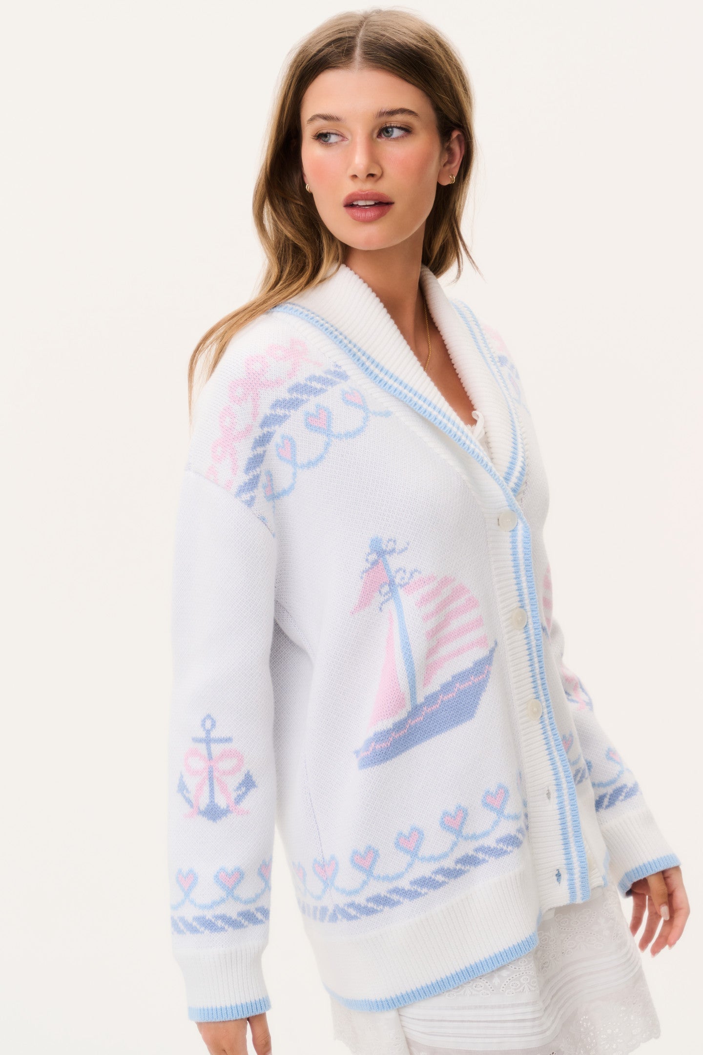 Aribella Yacht Club Cardigan