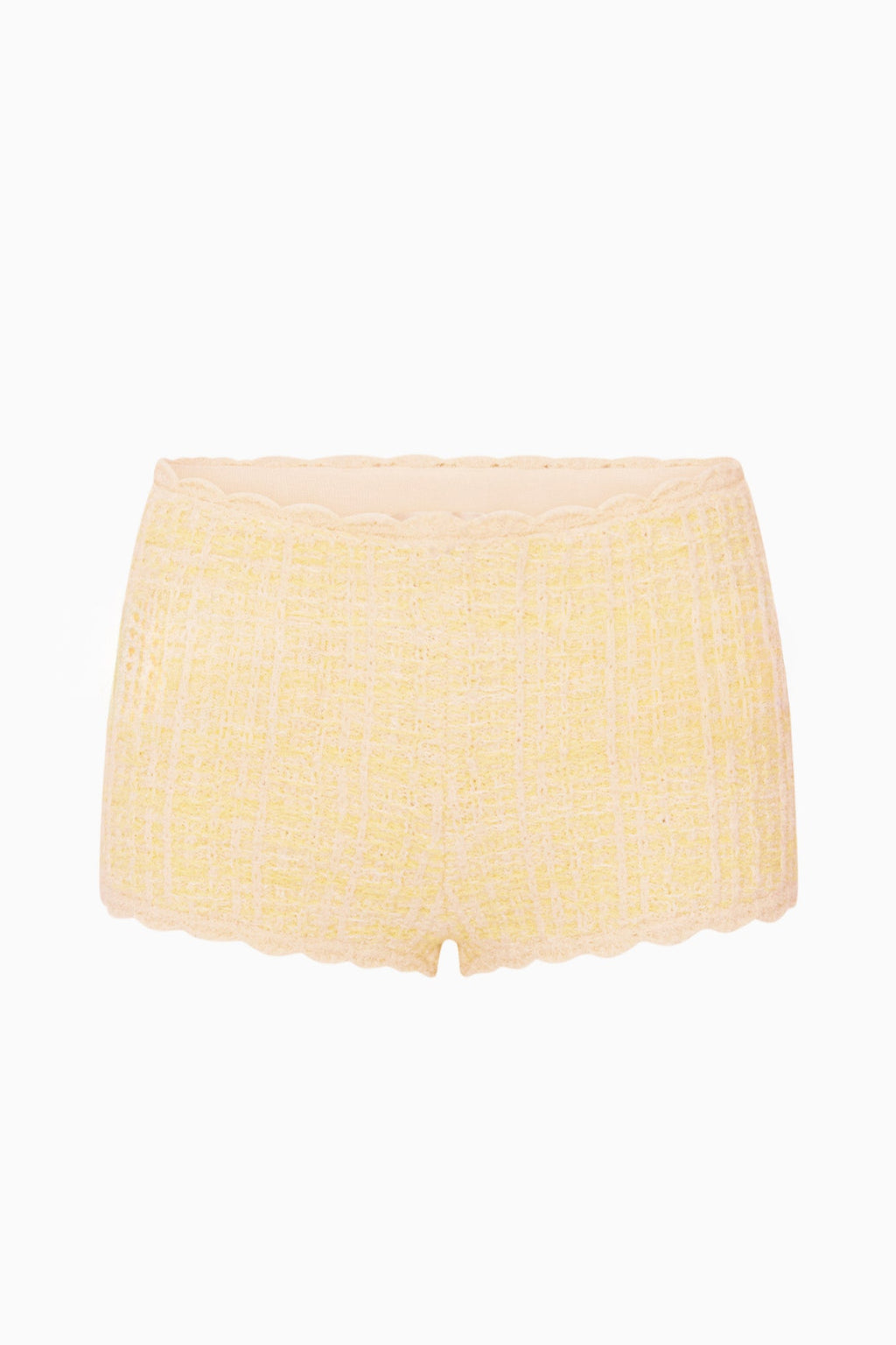 Atlanta Knit Tweed Mini Shorts