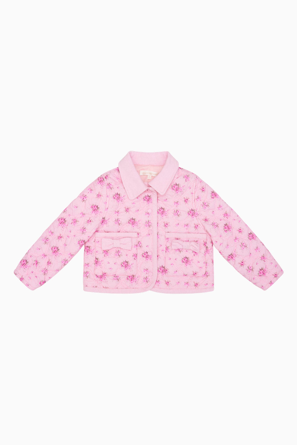 Girls Aubrina Floral Quilted Jacket
