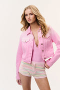 Bardot Ombre Denim Jacket