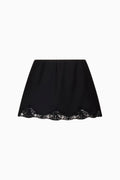 Belve Slip Mini Skirt