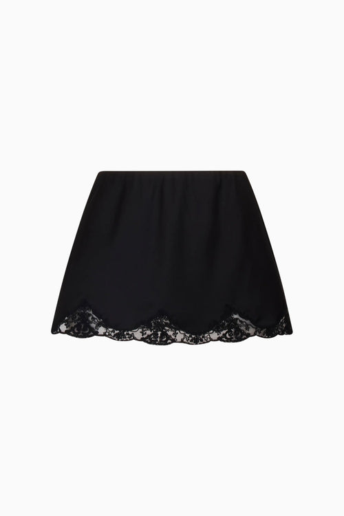 Belve Slip Mini Skirt
