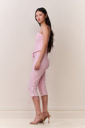 Bensen Cotton Gingham Bustier