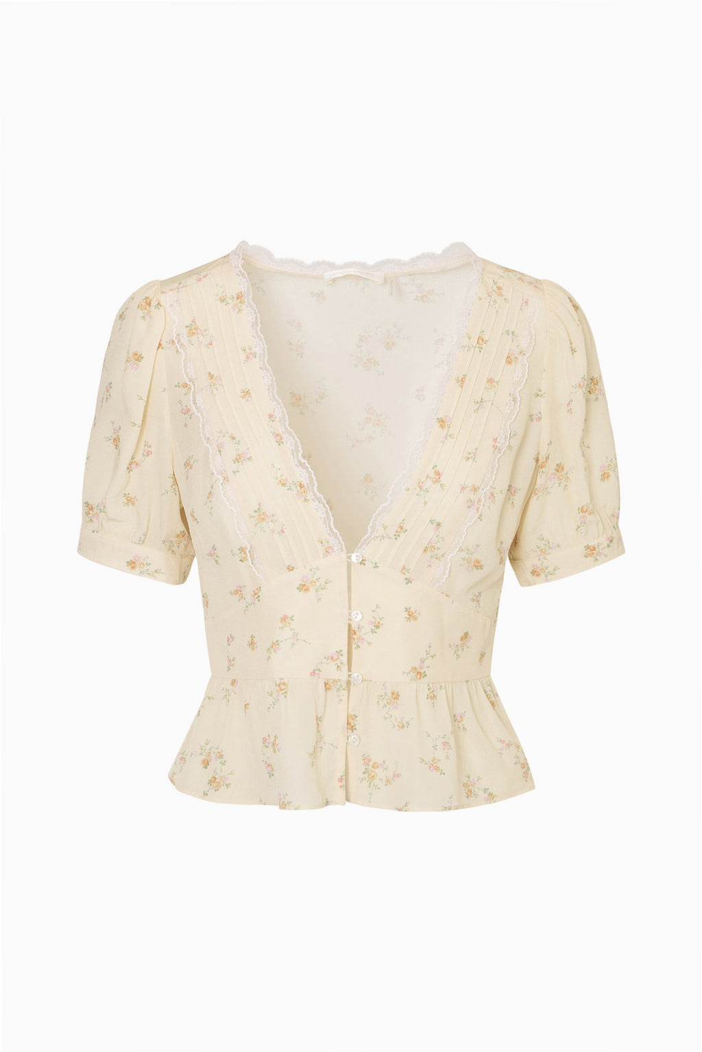 Bondy Floral Short Sleeve Blouse