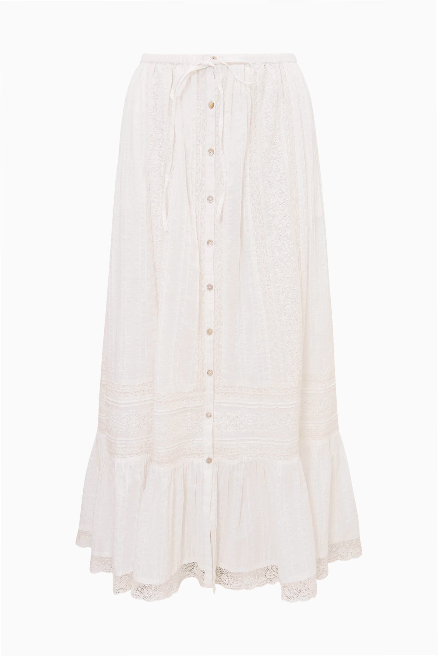 Brina Cotton Maxi Skirt