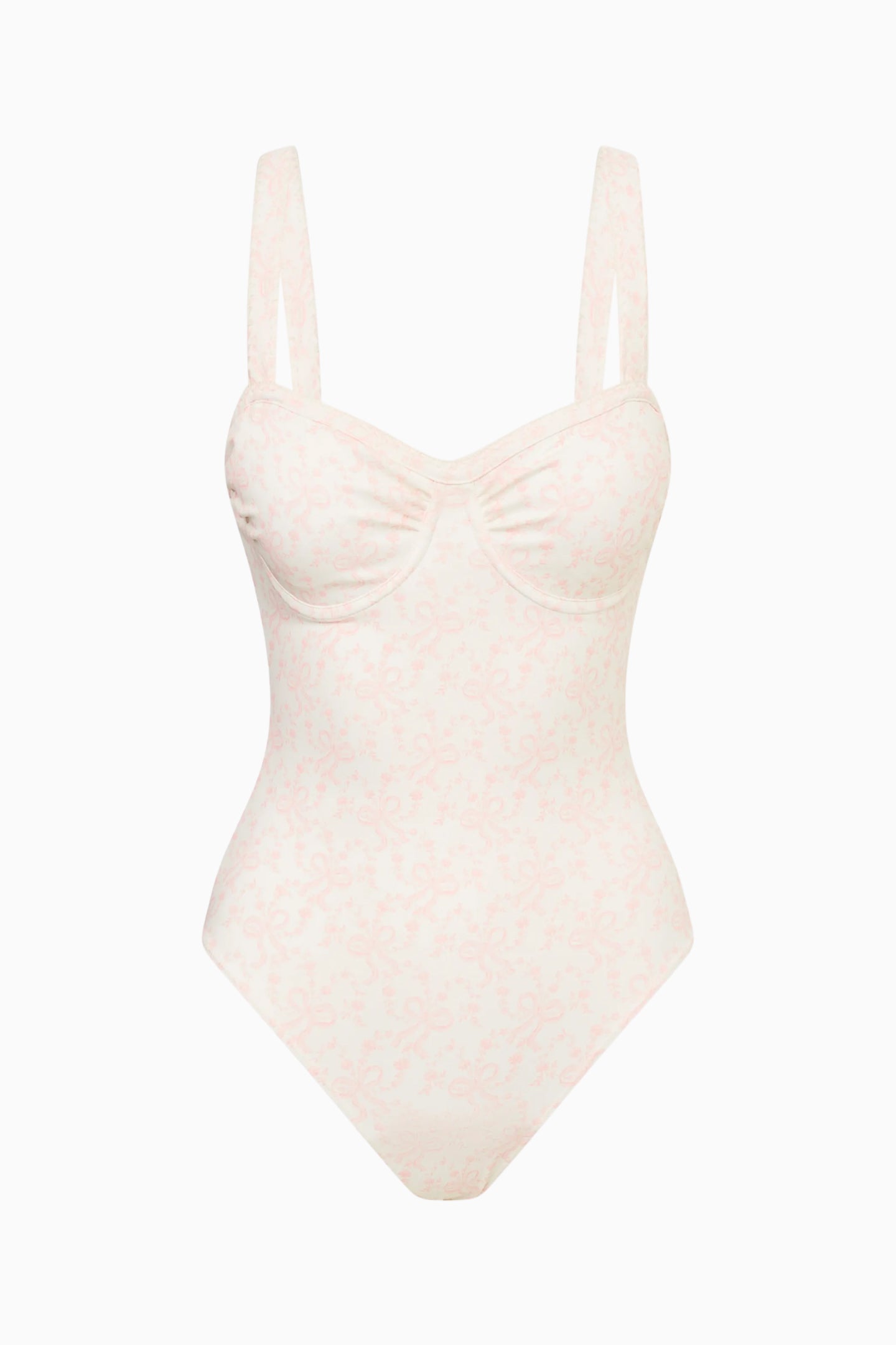 Brooksie Chantilly Bow One-Piece Swimsuit