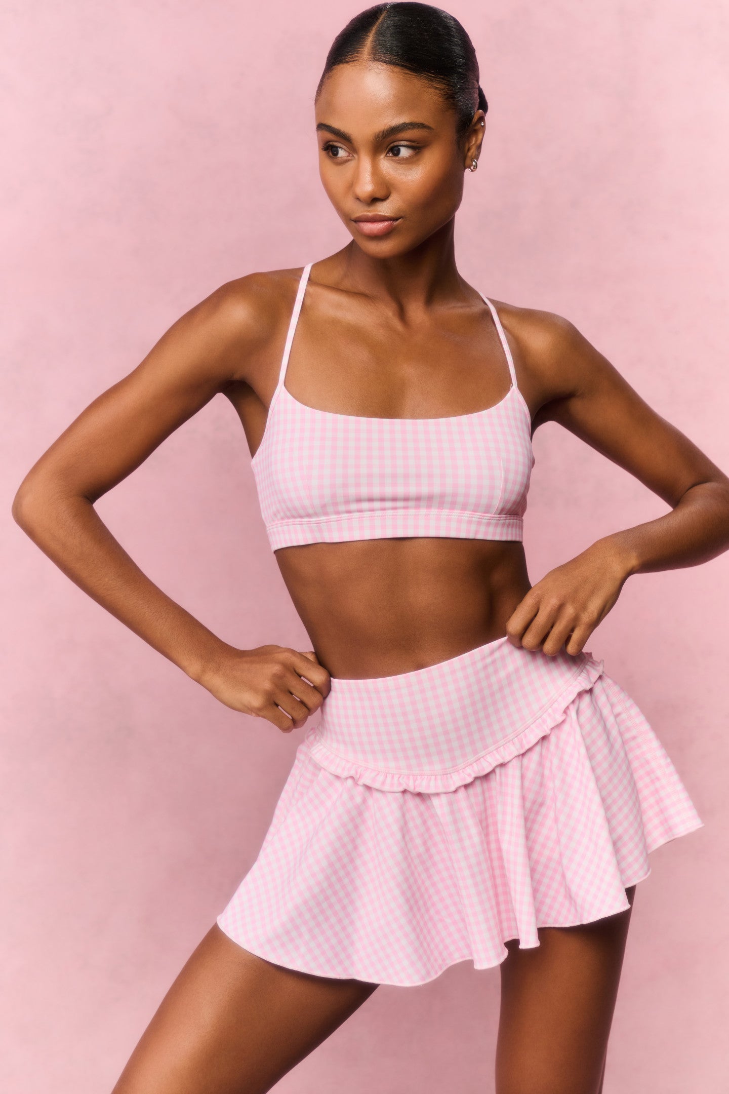 Vanina Printed Active Skort