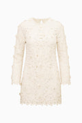 Caletta Floral Embroidered Lace Mini Dress