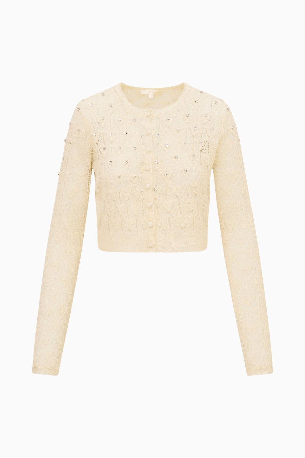 Calico Embellished Pointelle Cardigan