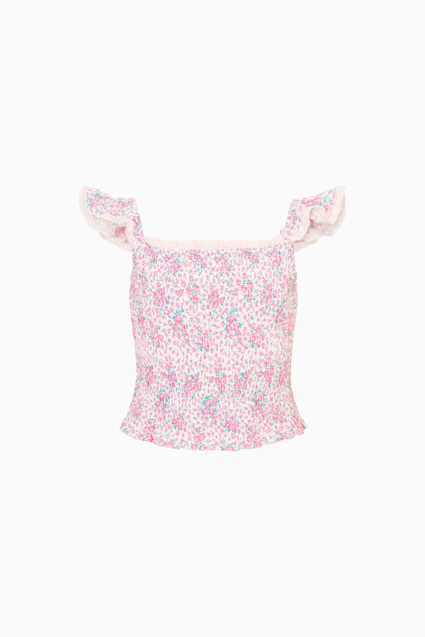 Little Girls Re-Edition Caspia Floral Top