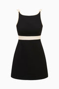 Catrice Backless Tailored Mini Dress
