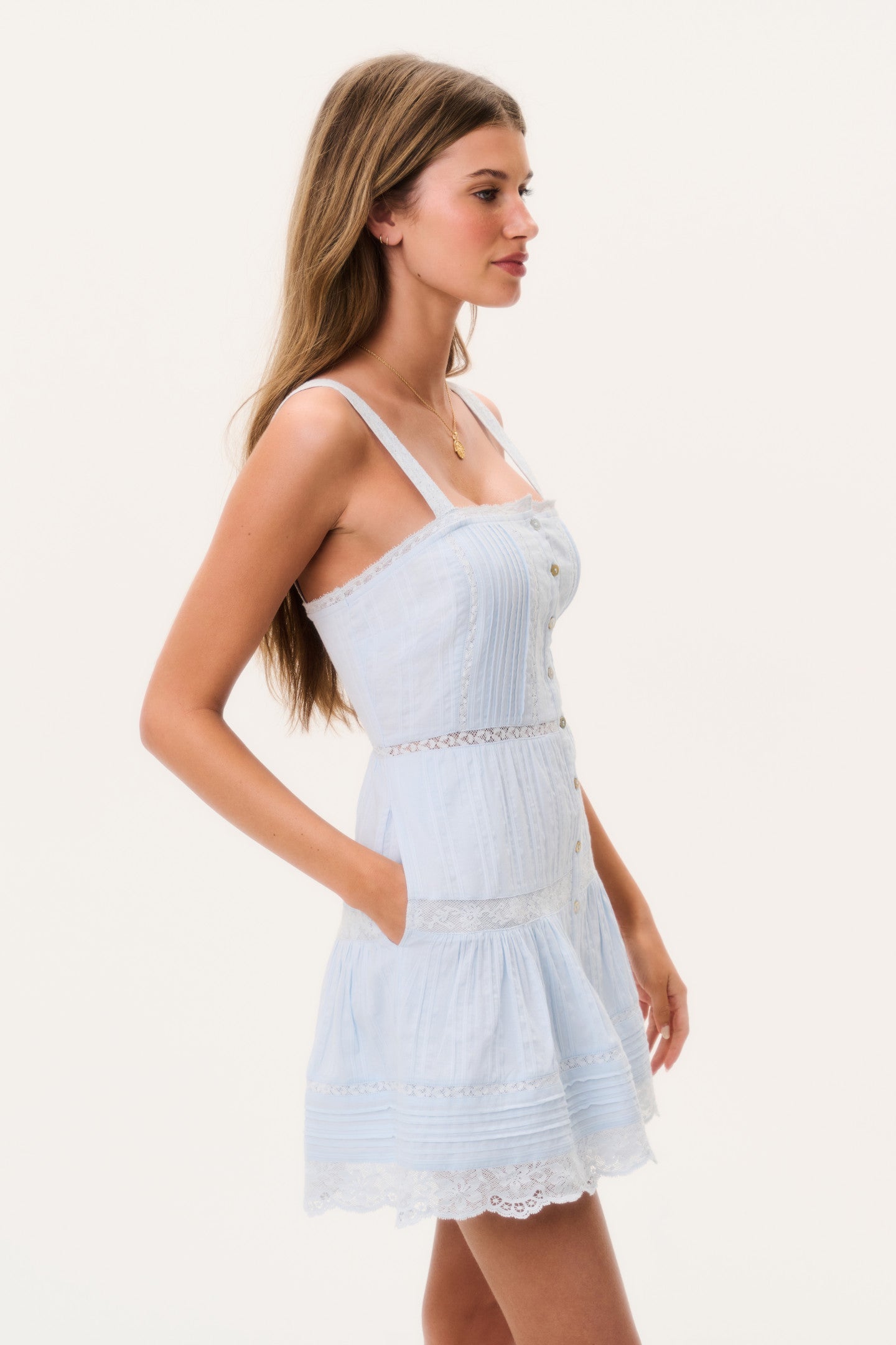 Charlize Cotton Mini Dress