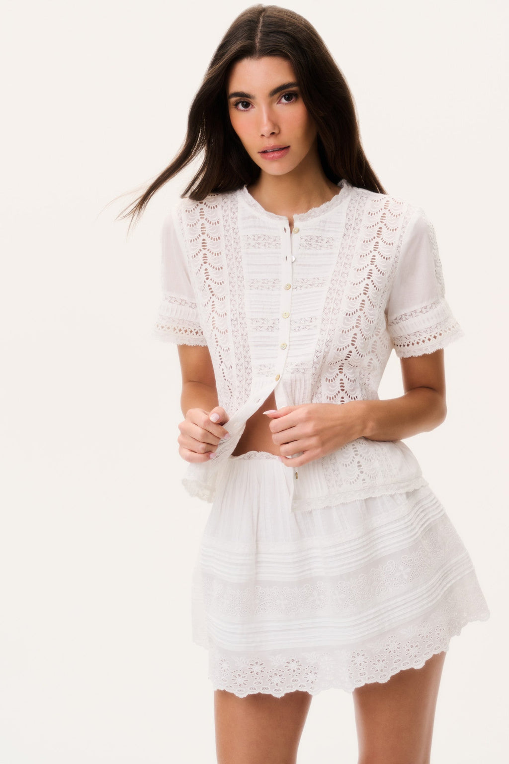 Ciela Cotton Victorian Top