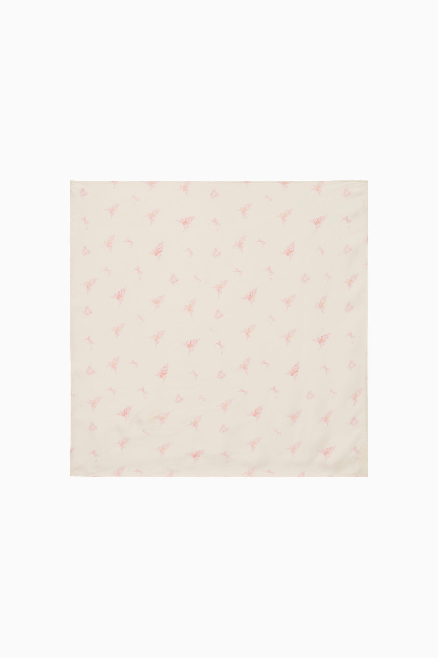 Clem Printed Cotton Head Scarf - PINK ICING