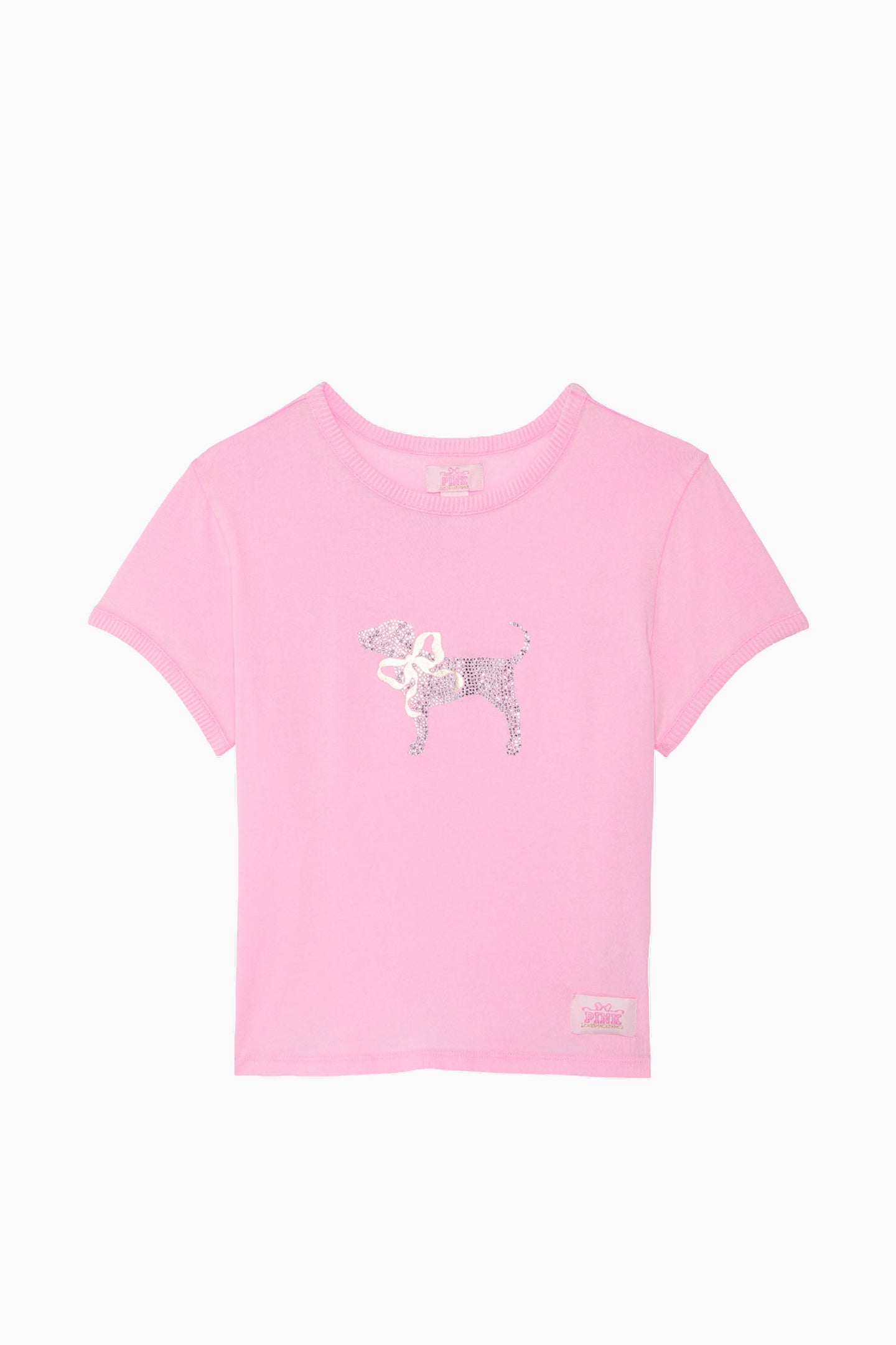 PINK x LoveShackFancy Cotton Baby Tee