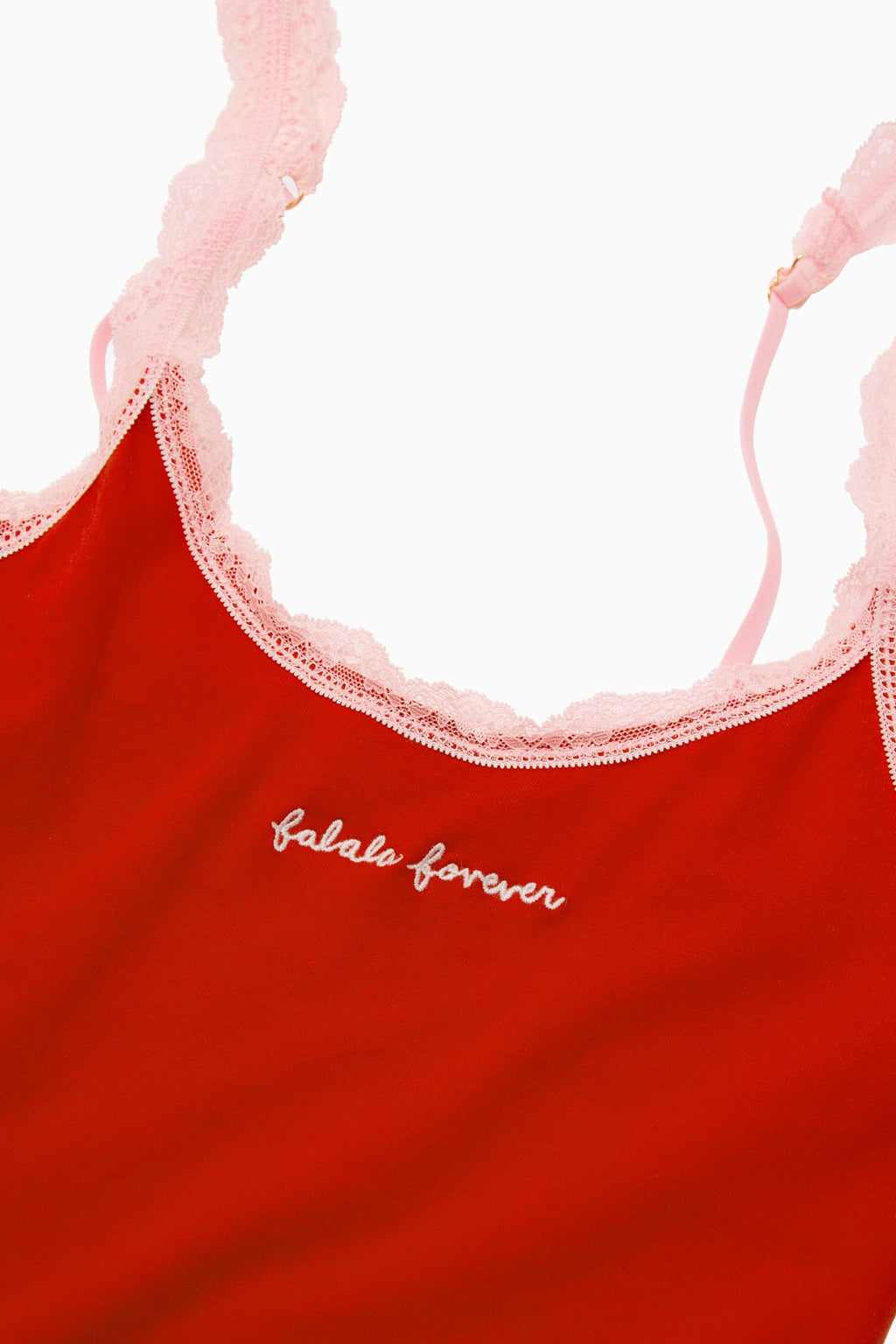 PINK x LoveShackFancy Cotton Cami