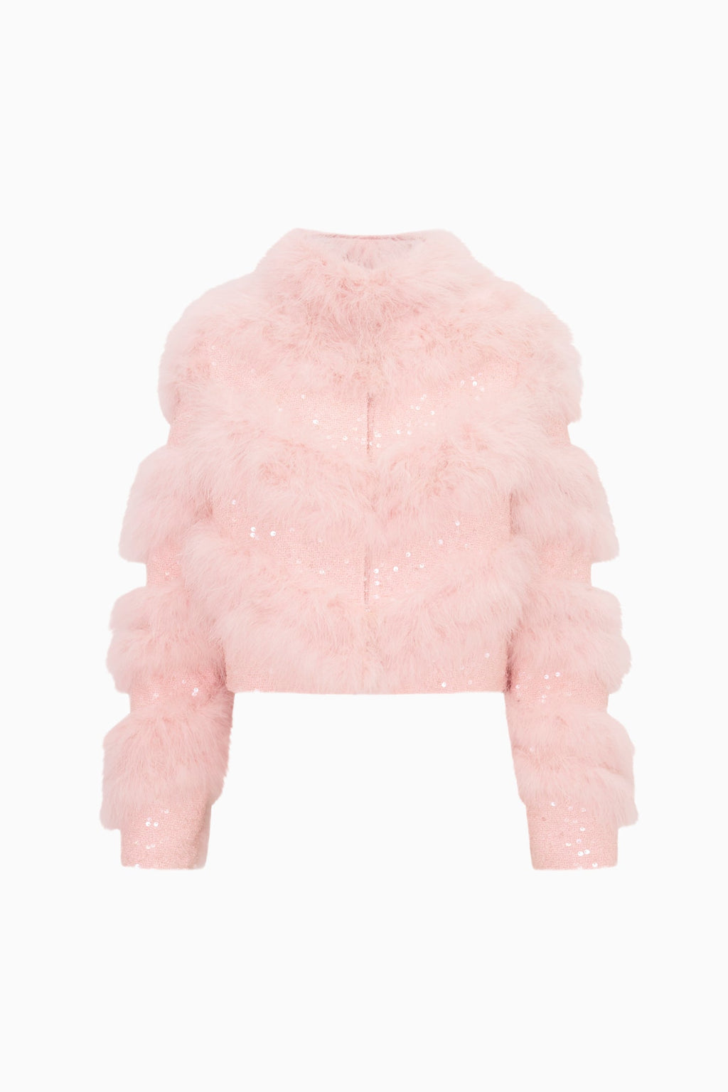Curran Feather & Sequin Jacket