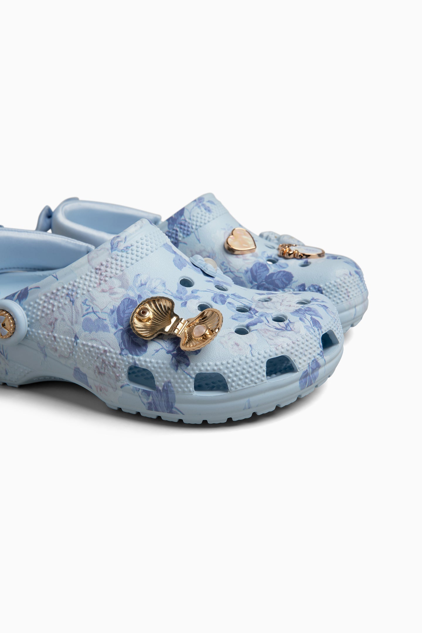 LoveShackFancy x Crocs Blue Classic Clog