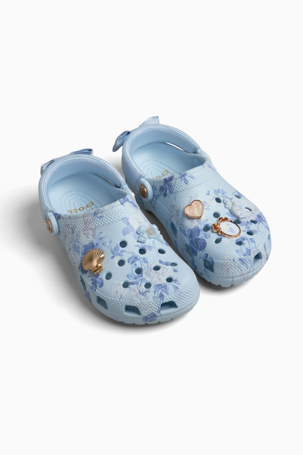 LoveShackFancy x Crocs Blue Classic Clog