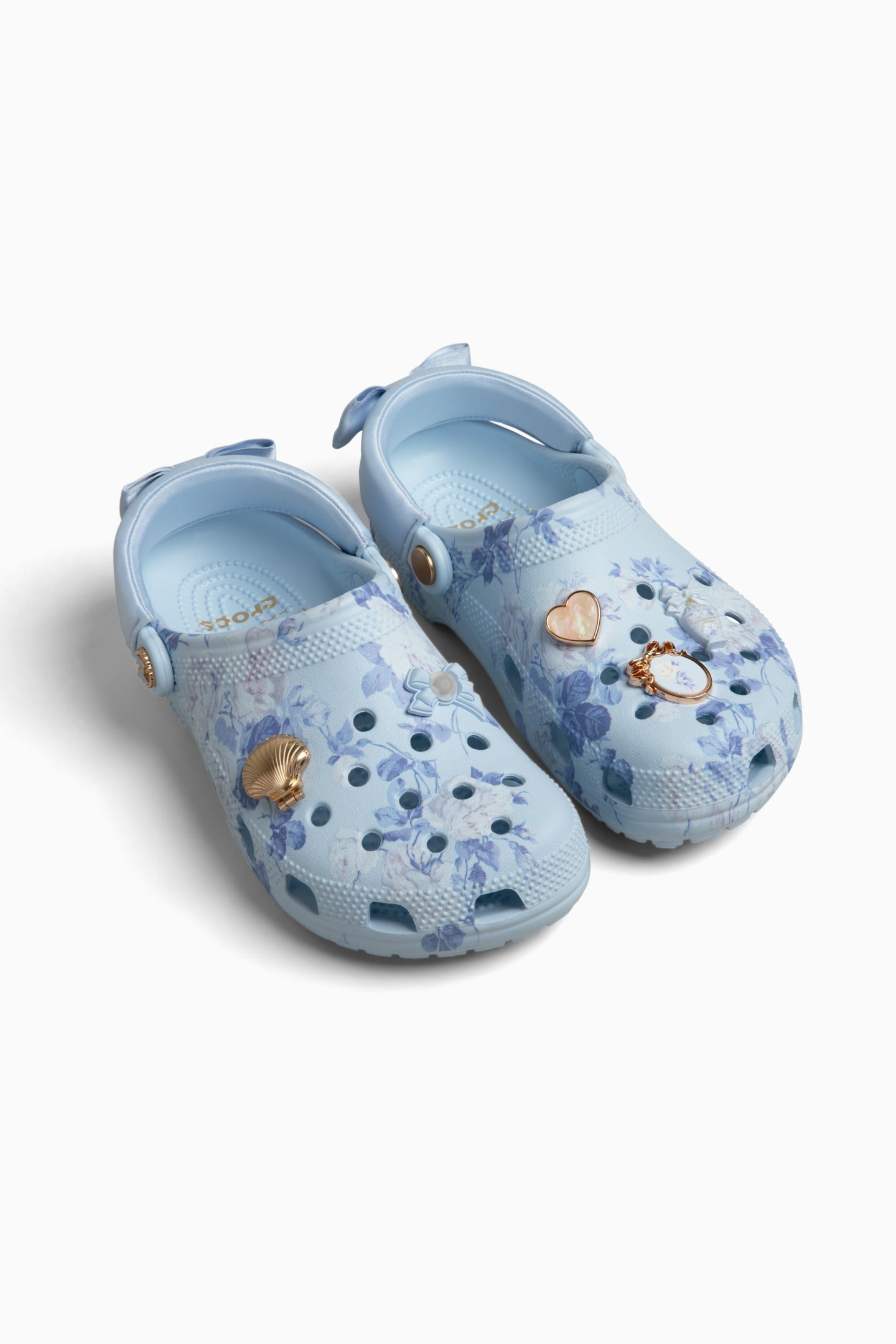 LoveShackFancy x Crocs Blue Classic Clog