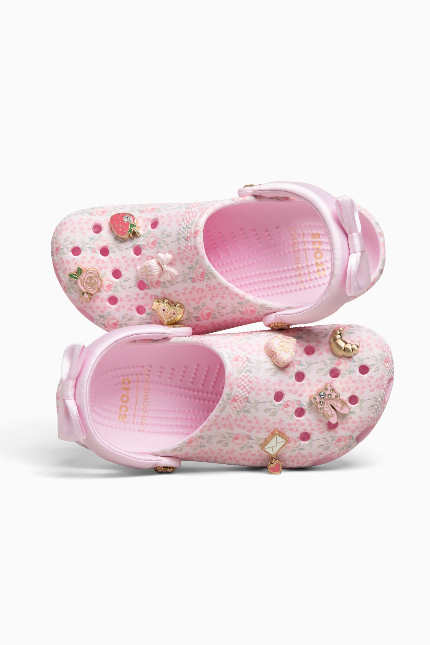 LoveShackFancy x Crocs Pink Classic Clog