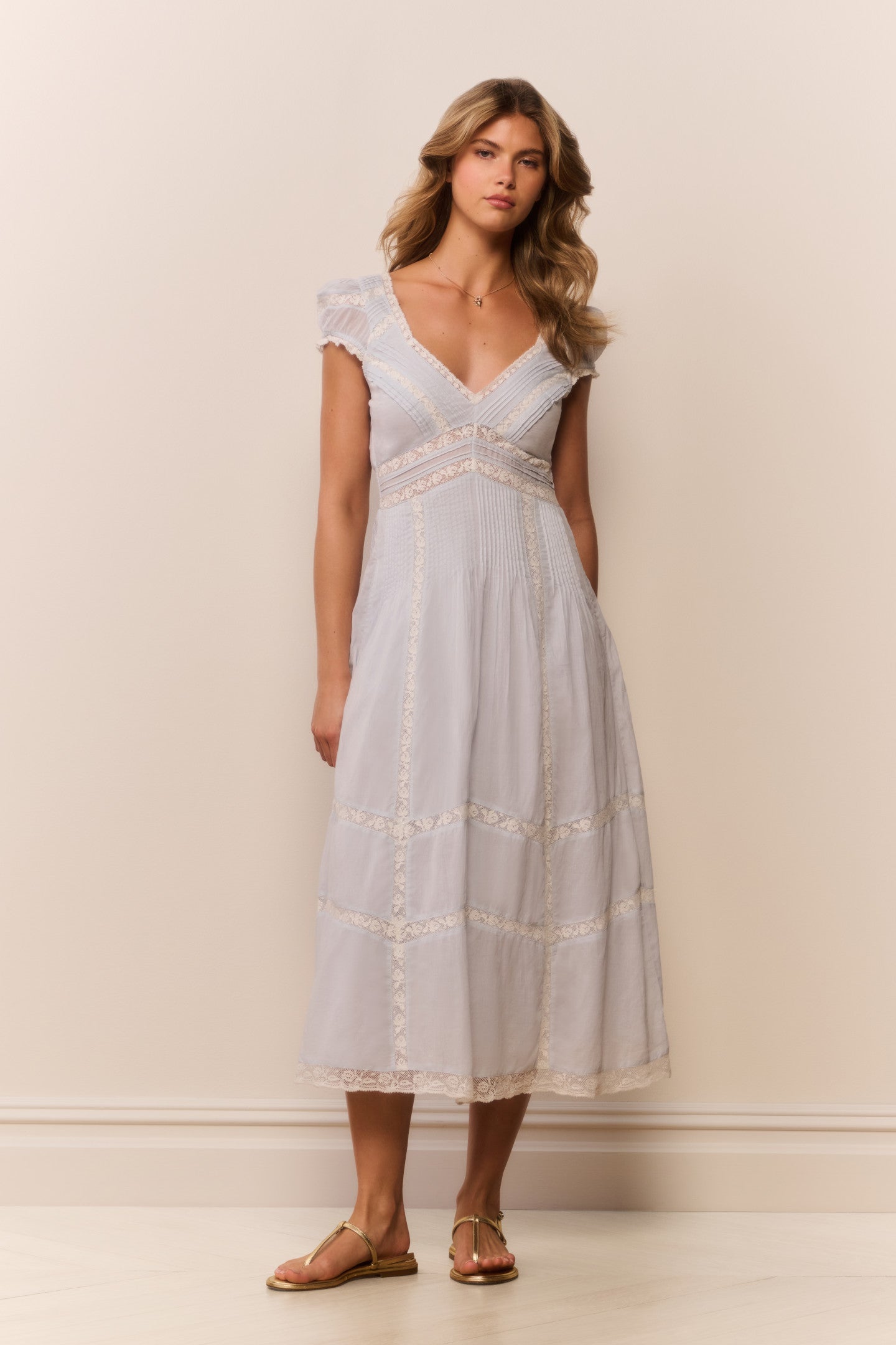 Suvi Heritage Midi Dress