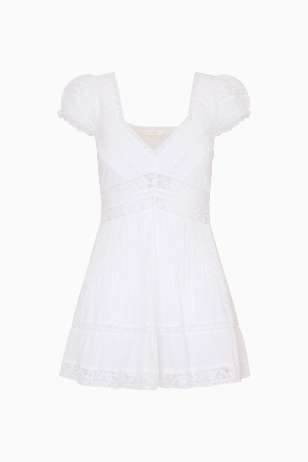 Edena Cotton Victorian Mini Dress