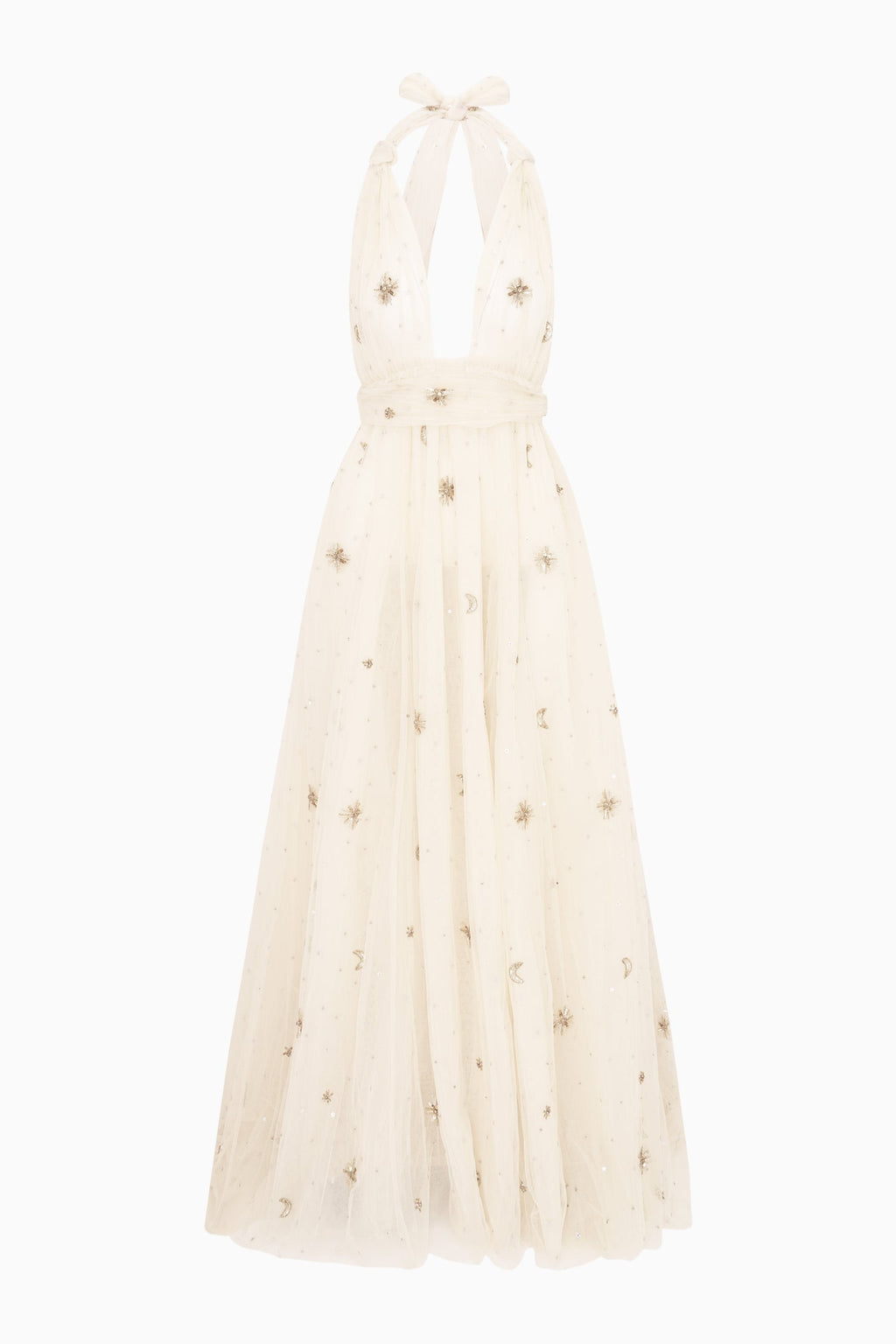 Eldora Celestial Embellished Tulle Gown