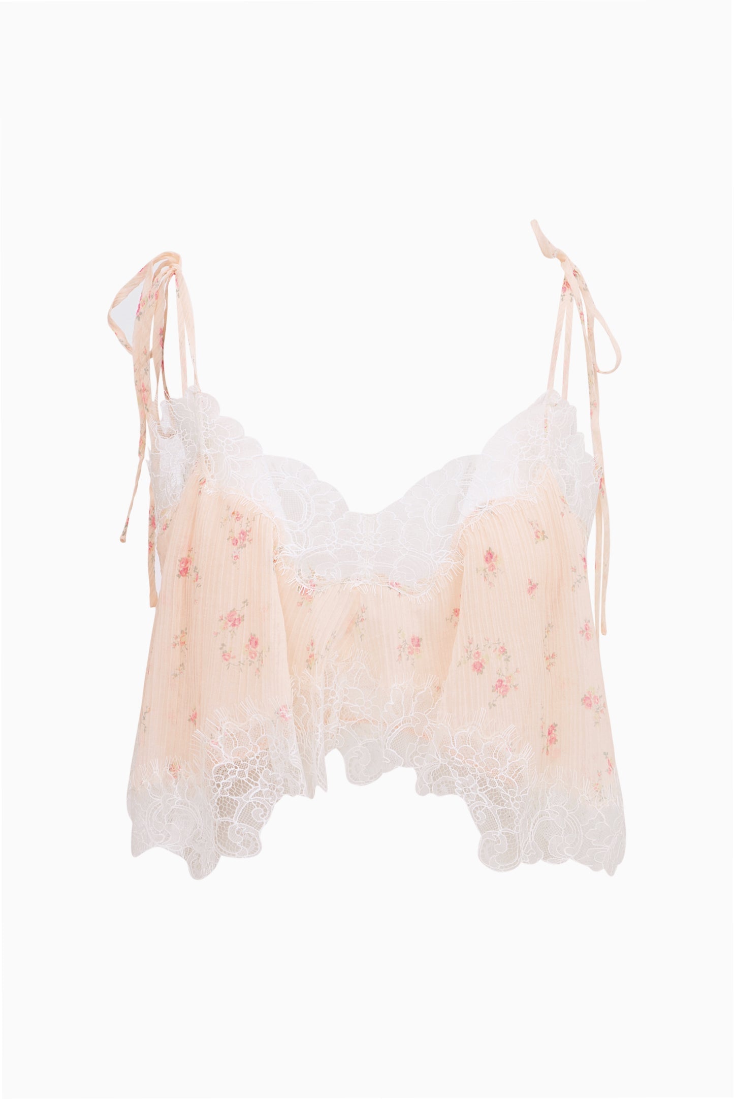 Elysia Cotton-Silk Crop Top - SWEET NECTAR