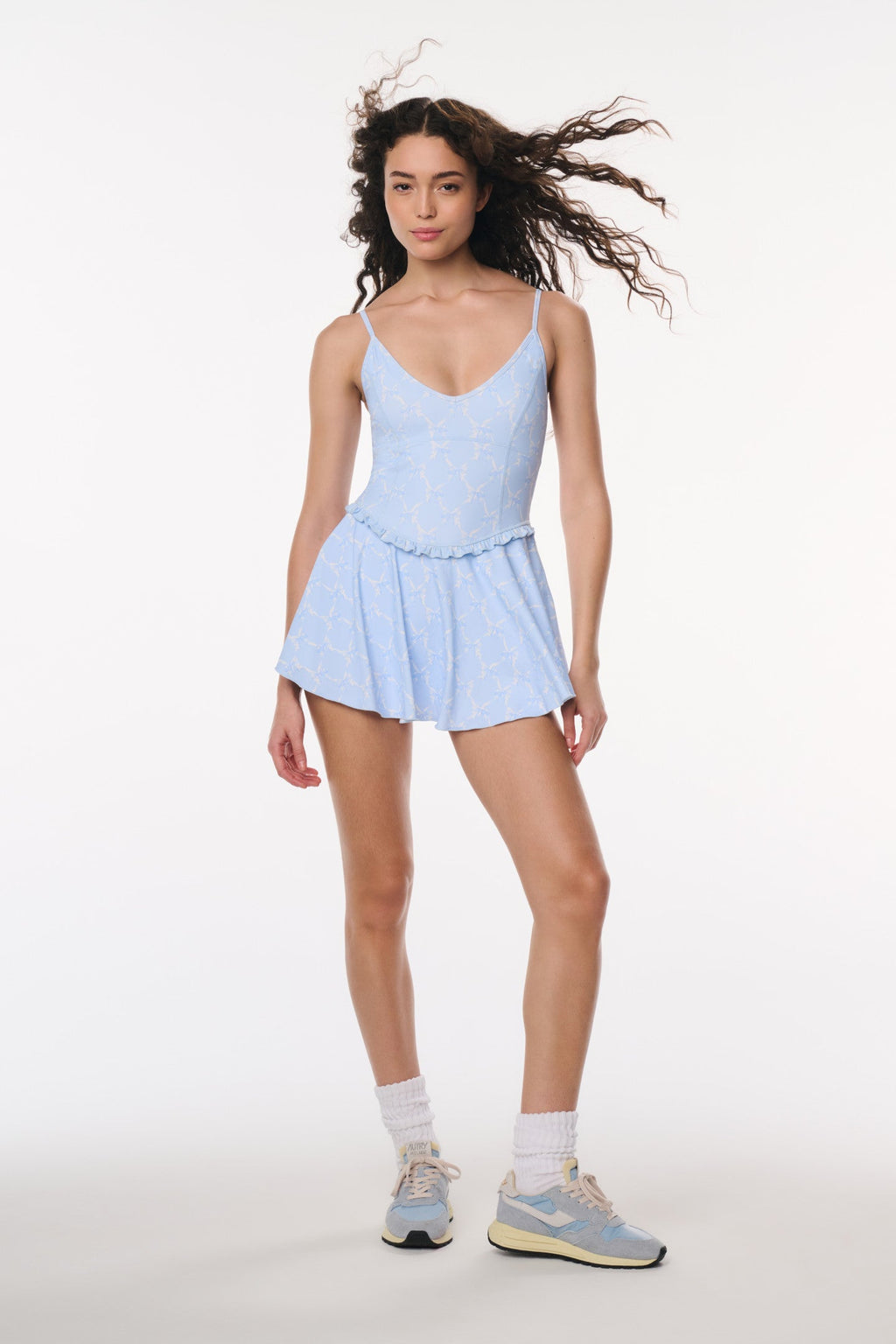 Ergo Bow Print Active Dress