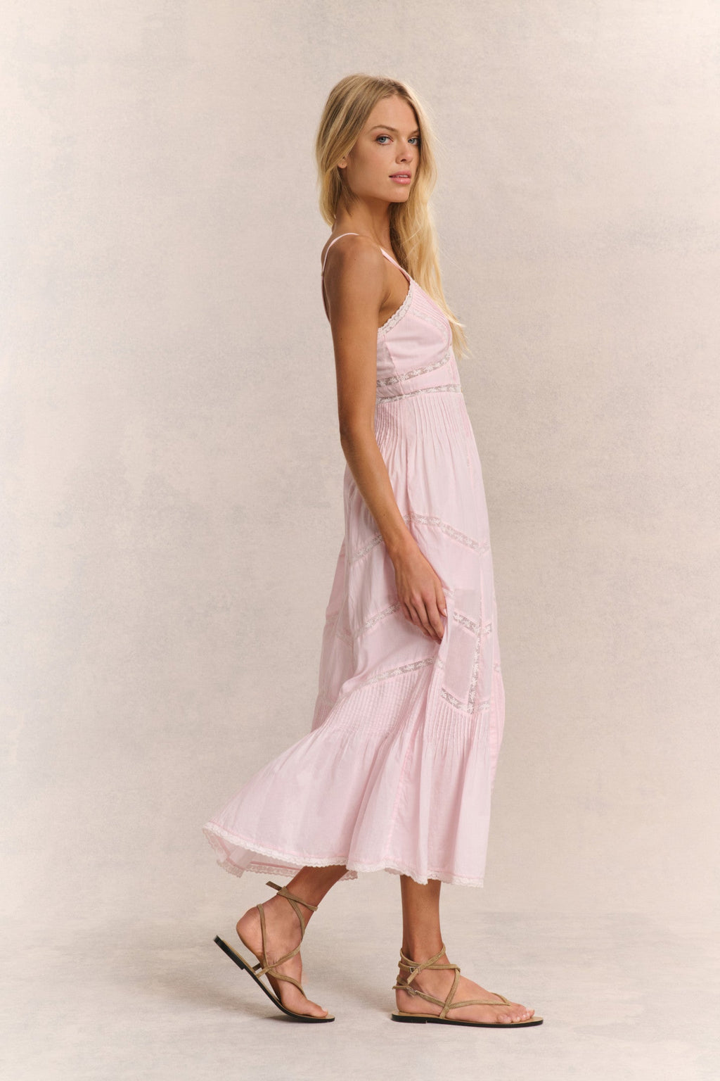 Esilda Heritage Cotton Midi Dress