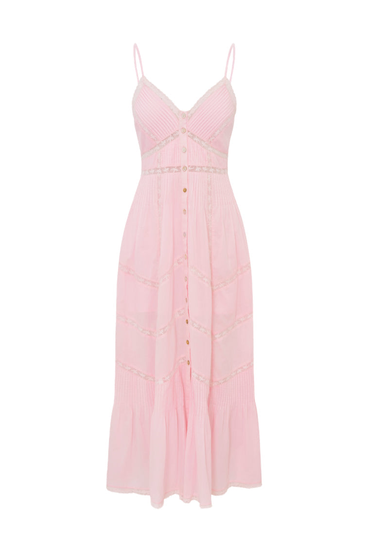 Esilda Heritage Cotton Midi Dress