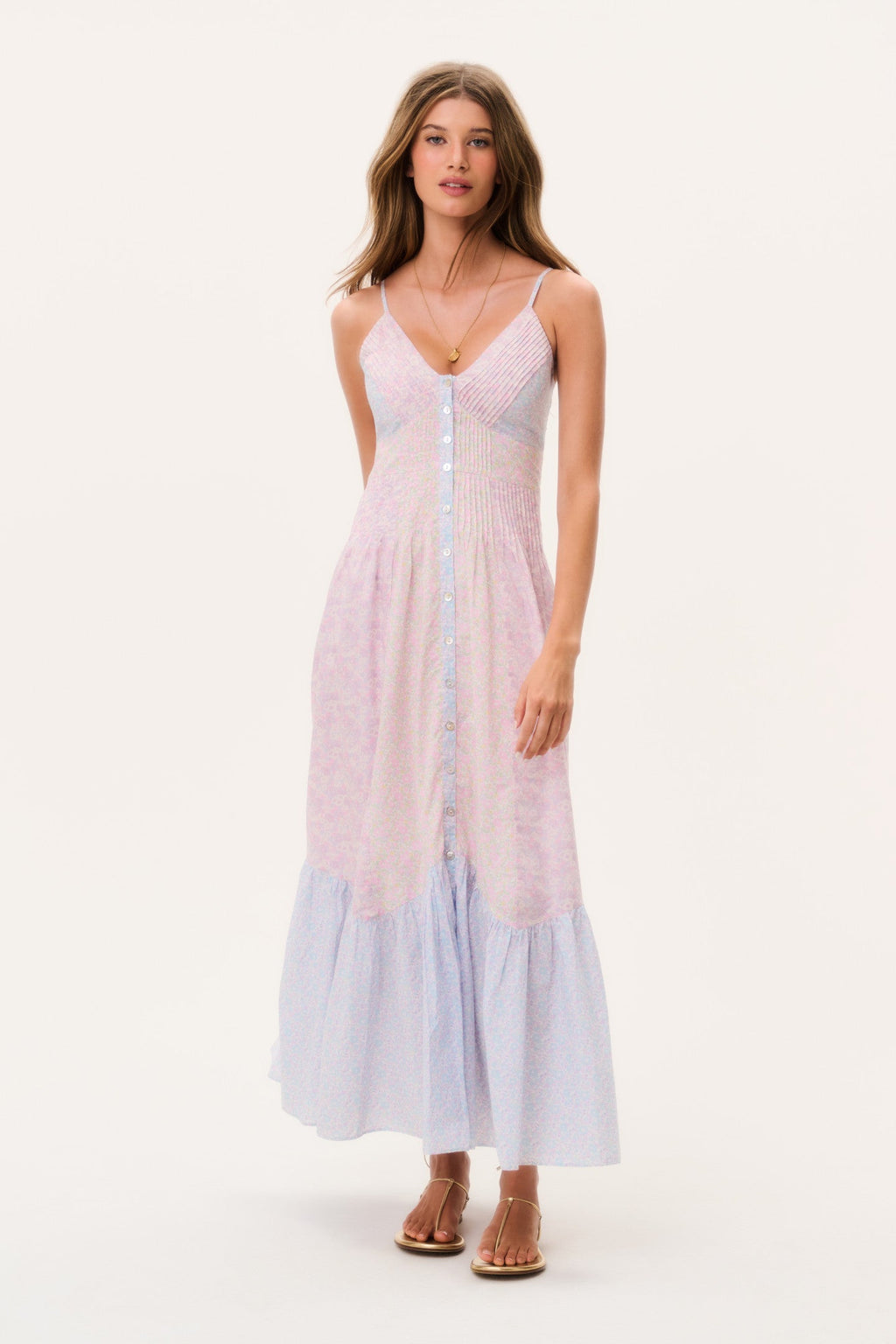 Made With Liberty Fabrics Esilda Maxi Dress