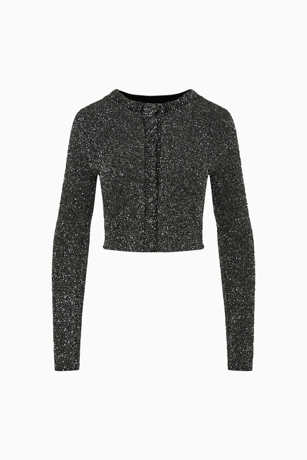 Ferra Sequin Stretch Knit Cardigan