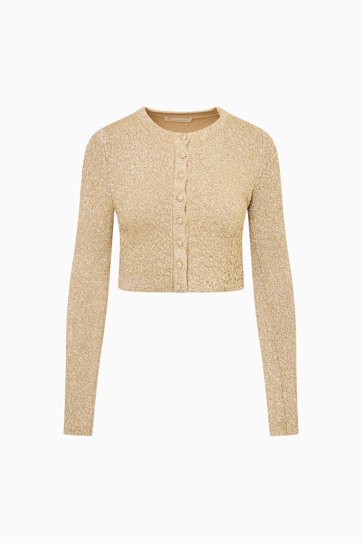 Ferra Sequin Stretch Knit Cardigan