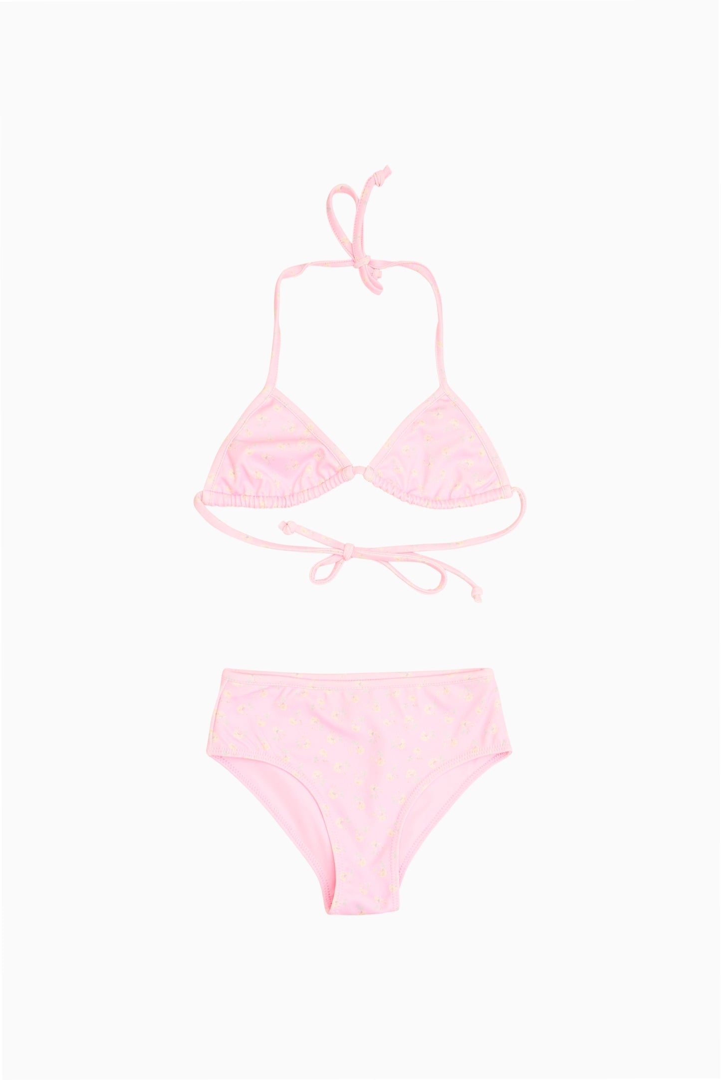 Little Girls Ditsy Floral Finnie Bikini - POLAROID ROSE