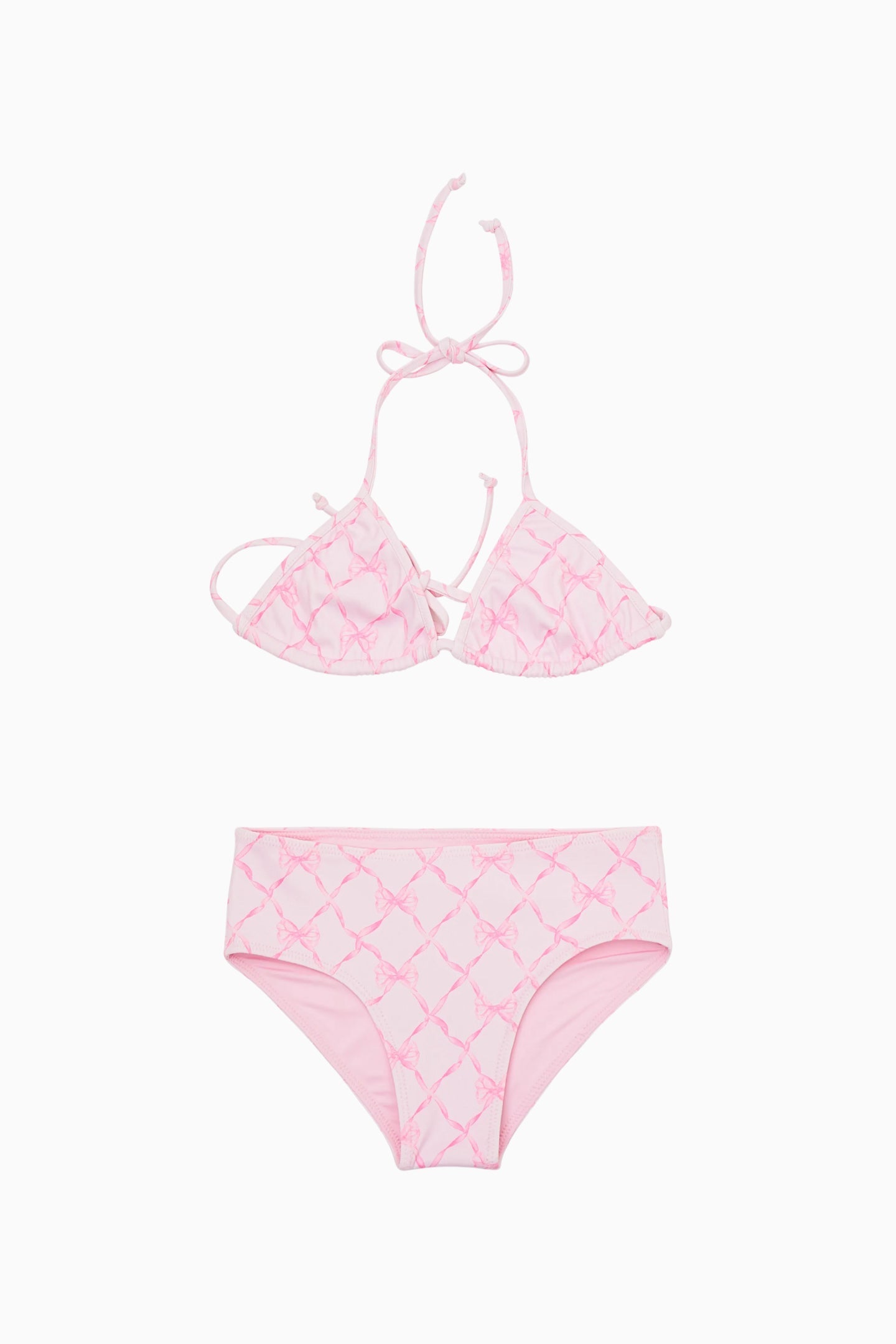 Little Girls Finnie Ditsy Floral Bikini - PINK PEPPERMINT