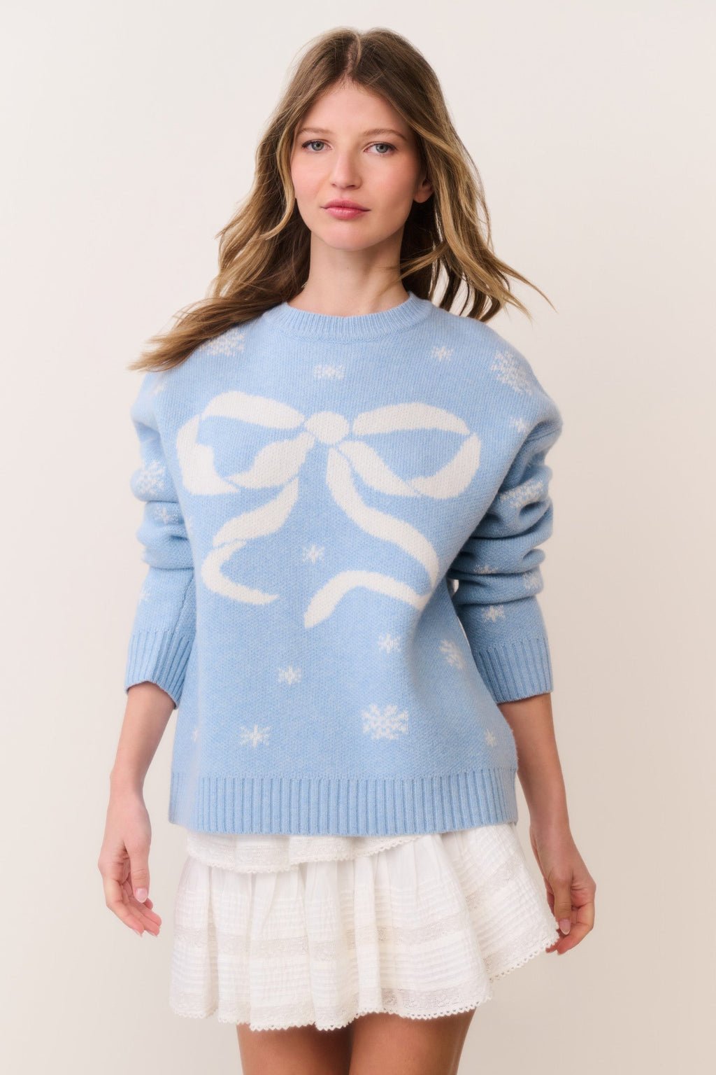 Francie Wool Jacquard Pullover