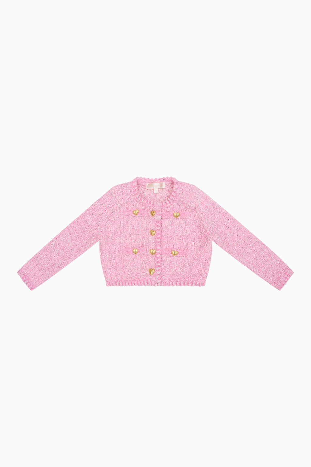Girls Freydis Cotton Knit Cardigan