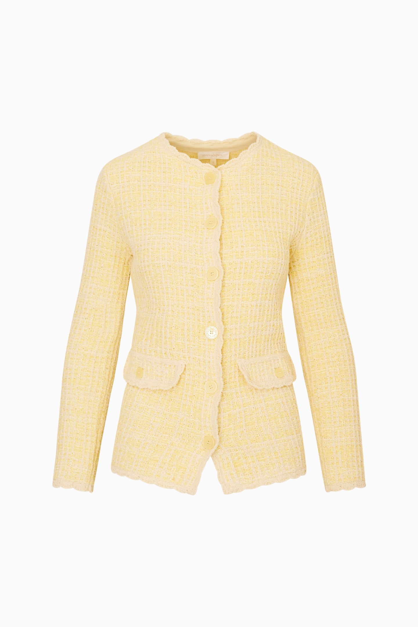 Gaililee Knit Tweed Cardigan