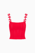 Garrett Rib Pointelle Top