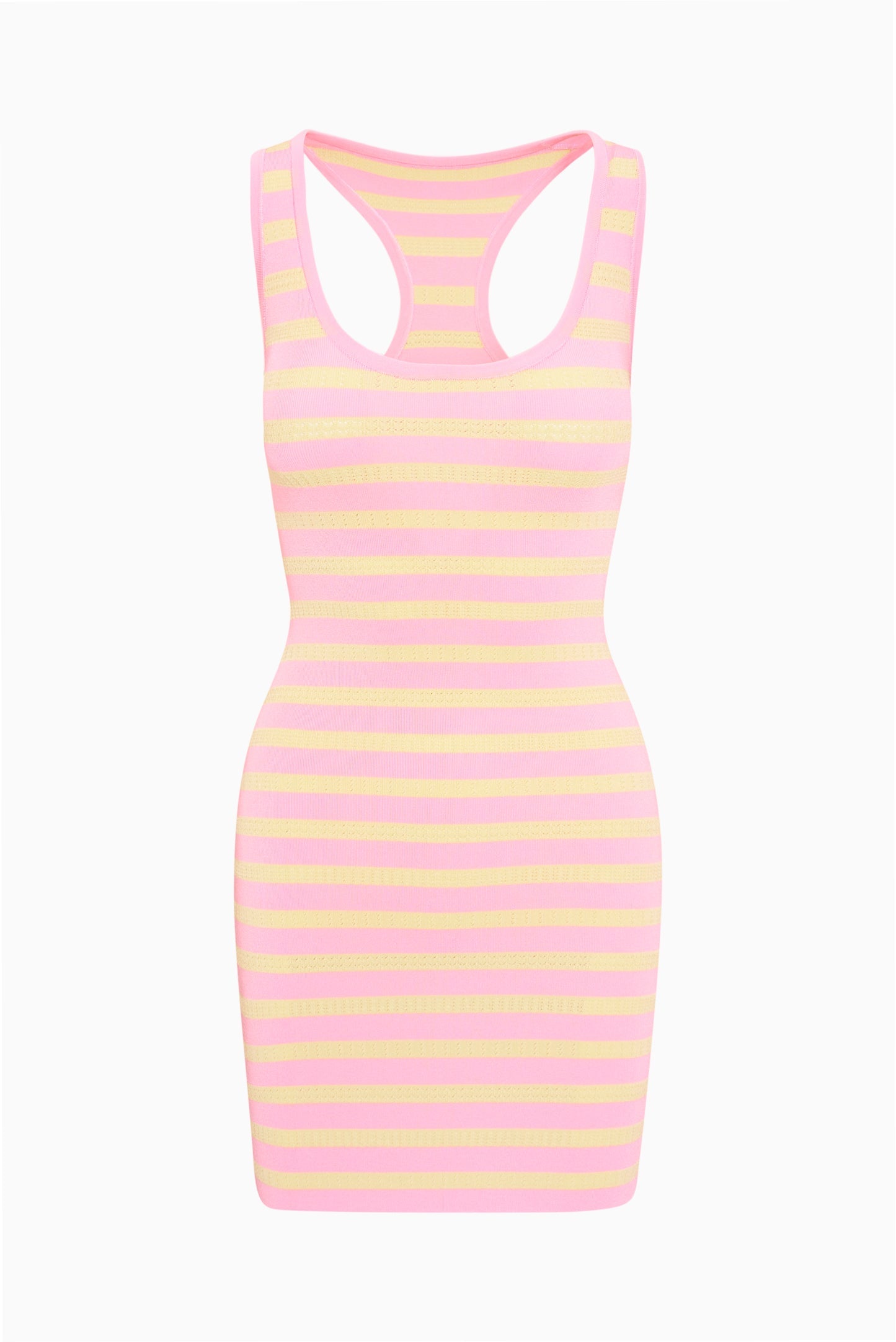 Gayle Striped Knit Tank Dress