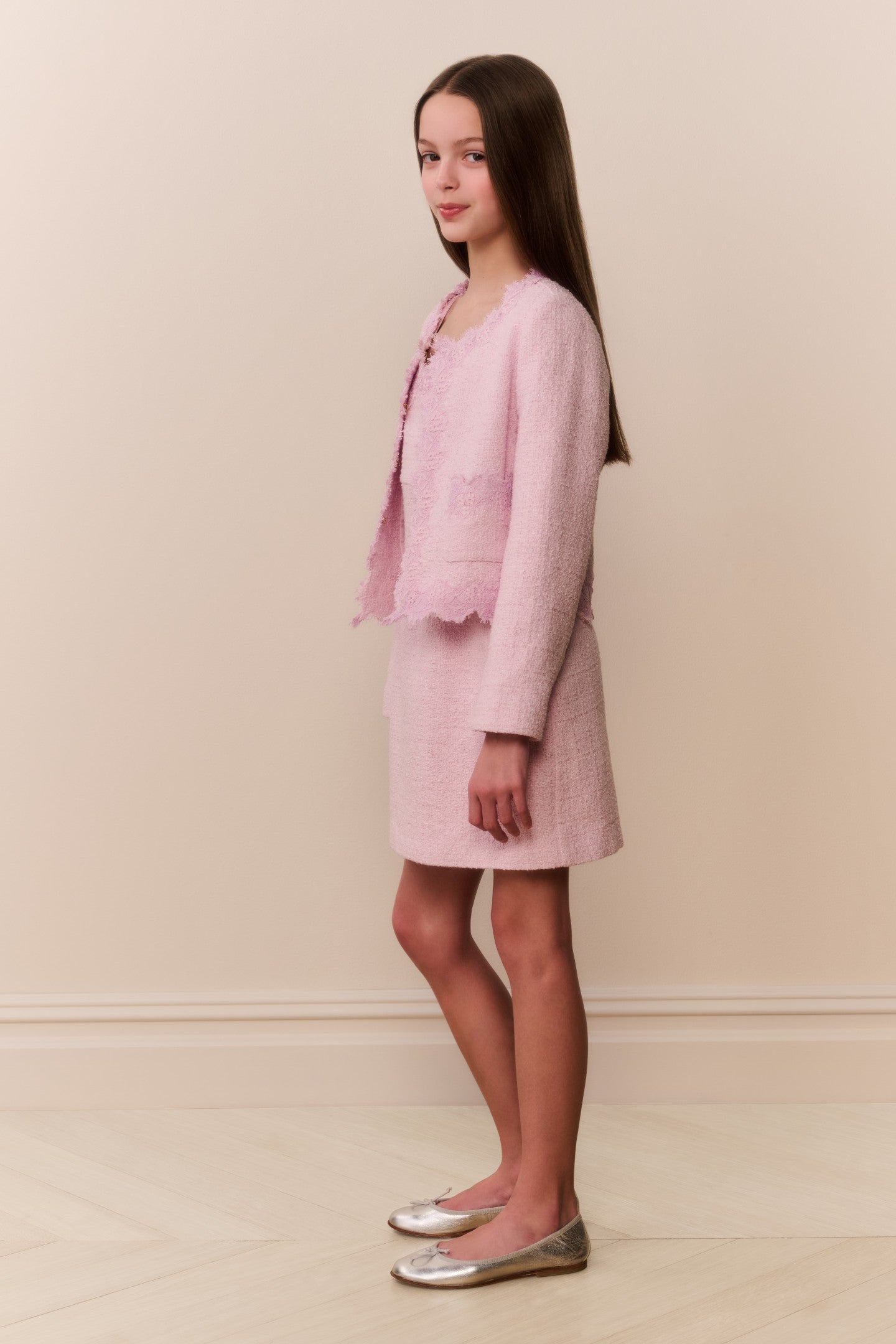 Tween Lace Tweed Erina Jacket