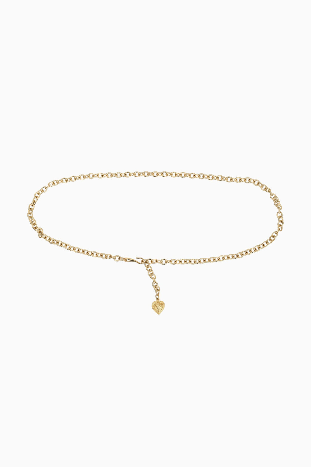 Streets Ahead Gold Chain Heart Belt
